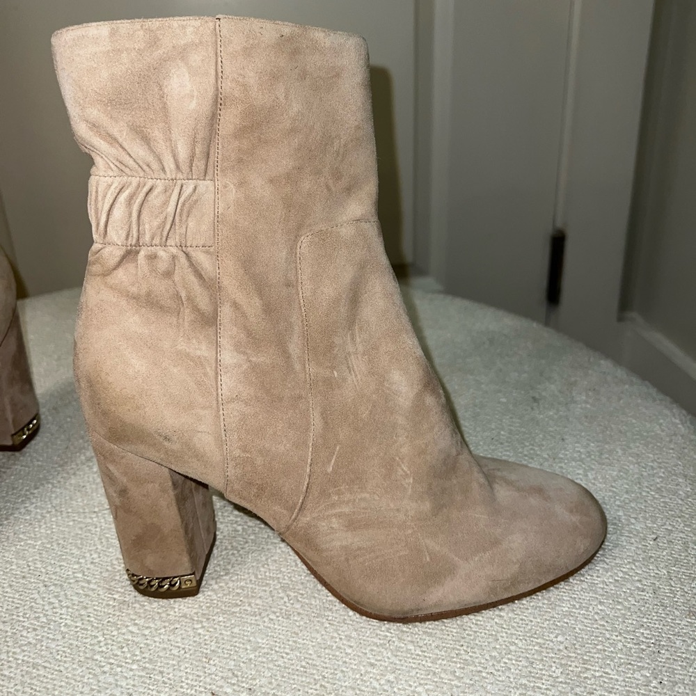Michael Kors Tan / beige suede booties - Picture 7 of 7